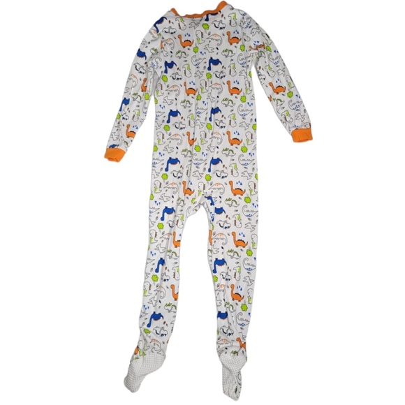 (B) Boys 5T Dinosaurs Onesie - Picture 2 of 5